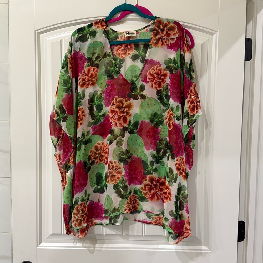 SMYM Tunic Cactus Bloom Petal Tunic